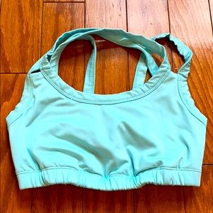 Kiava clothing seafoam sports bra